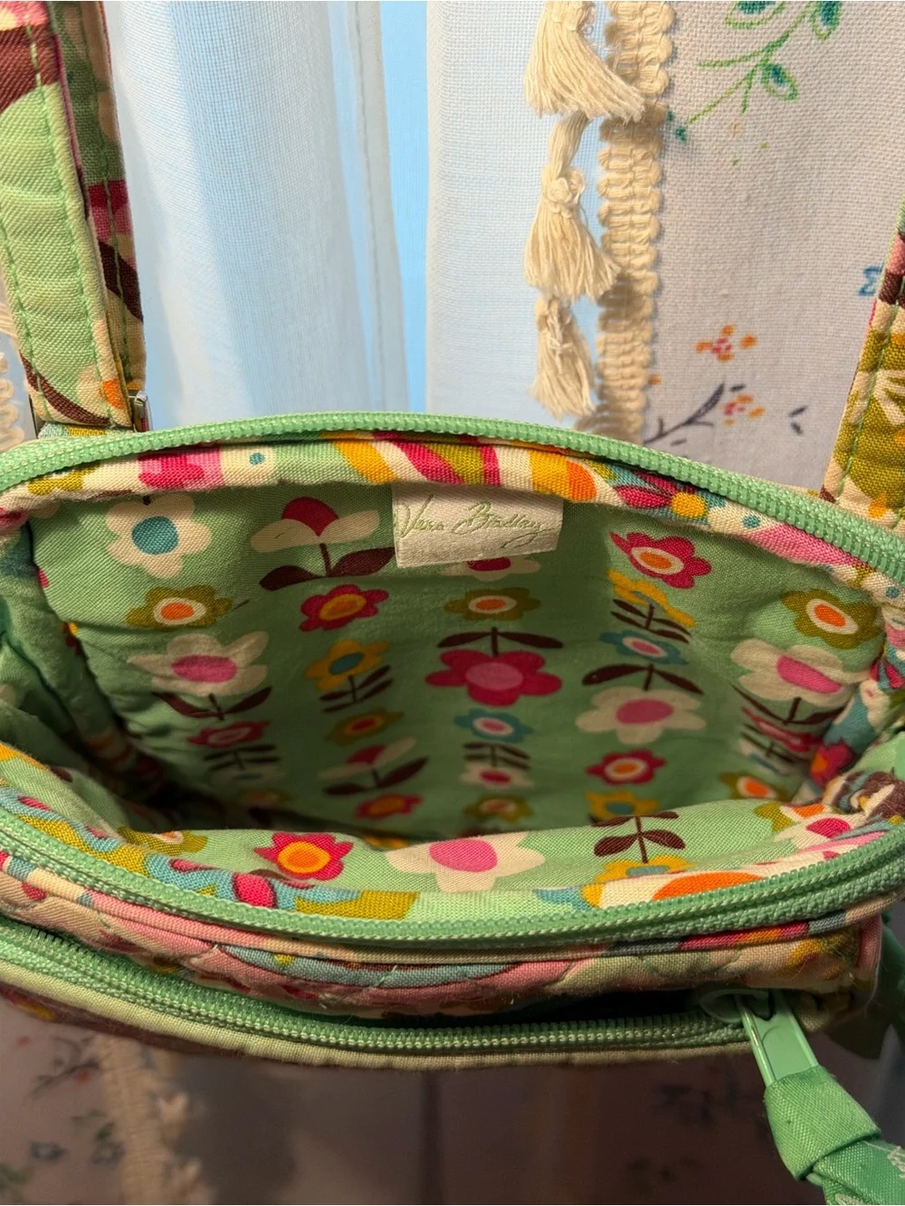 Vera Bradley compact paisley